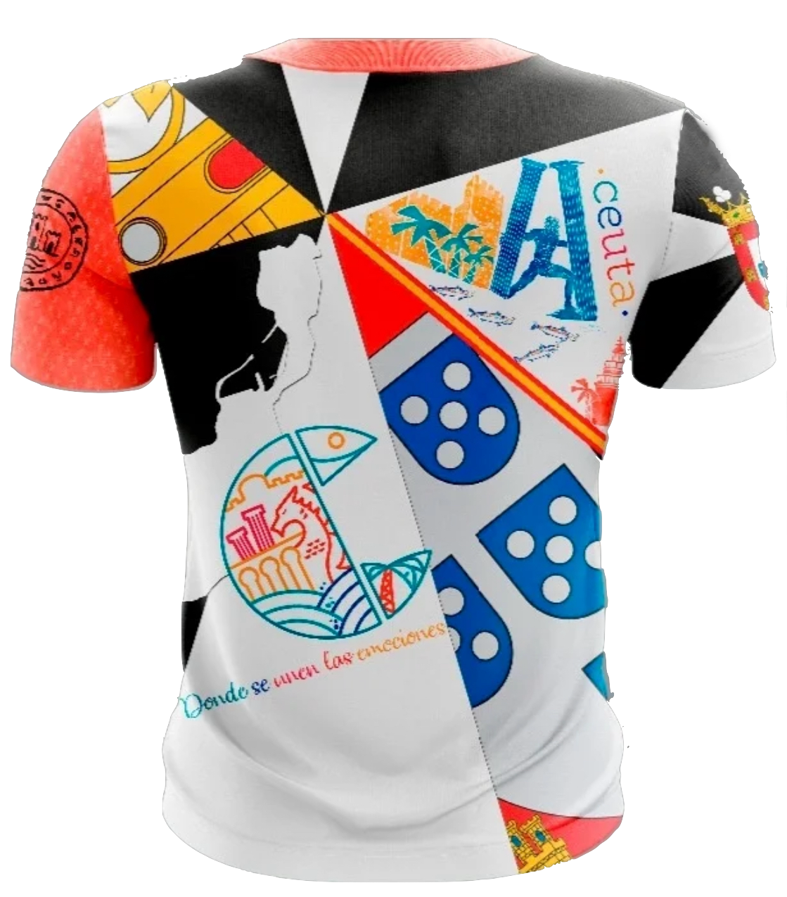CAMISETA CAMINO SANTIAGO CORAL