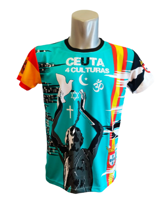 CAMISETA 4 CULTURAS