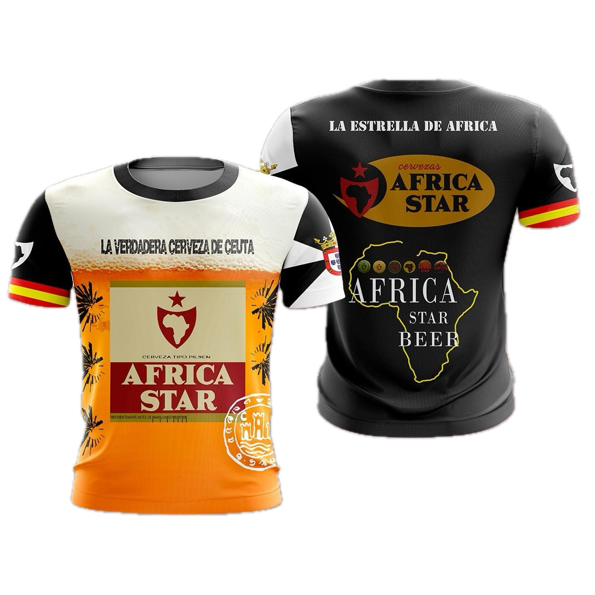 CAMISETA ÁFRICA STAR